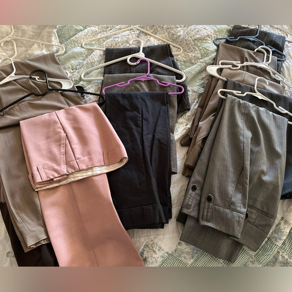 Mystery Box 5 Pounds professional women’s work casual pants trousers S/0/1/2